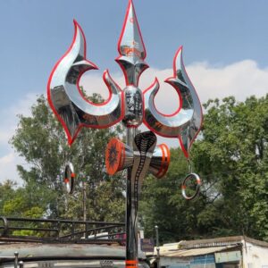 Trishul 2.5 feet width  8 feet hight