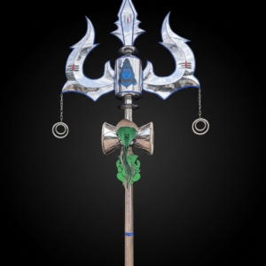 4 feet width and 12 feet hight Trishul